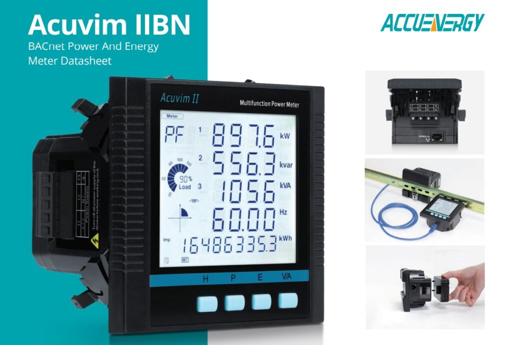 Power Meter Acuvim IIBN RUKEY AUTOMATION